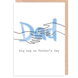 Fathers Day Dad Hug Card