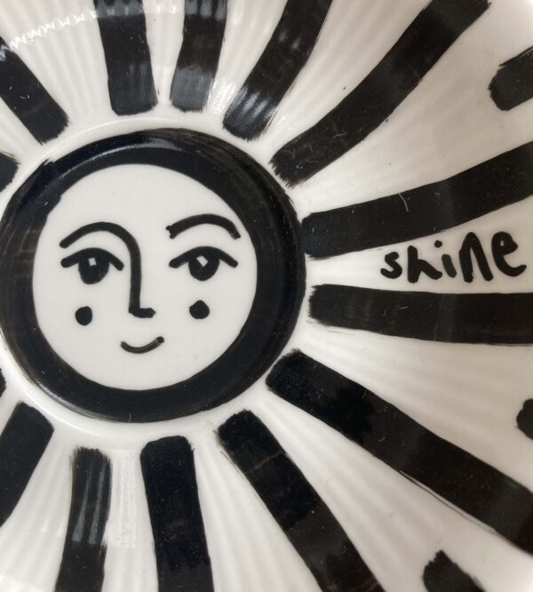 Unique 1 of a kind wall plate - You Shine - Image 3