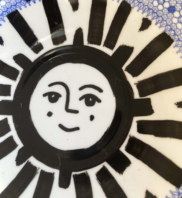 Unique 1 of a kind wall plate - Hot Hot Hot! - Image 3
