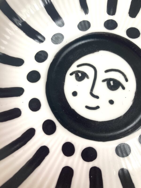 Unique 1 of a kind wall plate - Happy Face - Image 2